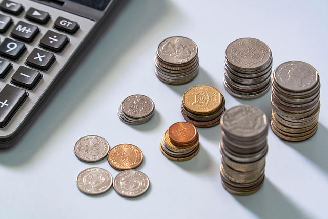 počítání mincí